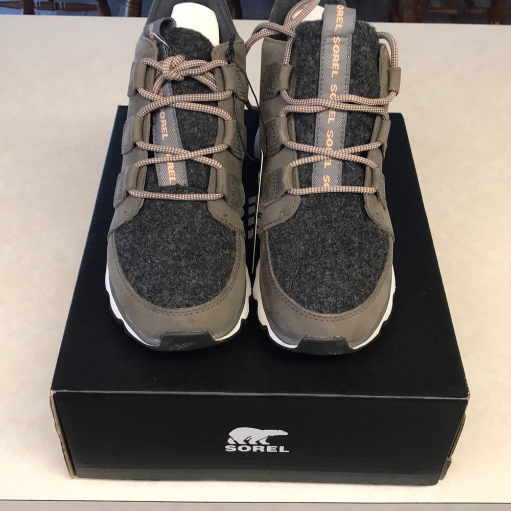 Sorel Kinetic Faux Fur waterproof sneaker